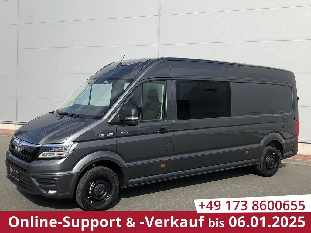 Voiture MAN TGE 3.180 L4H3 4x4 MIXTO LED TEMPOMAT NAV