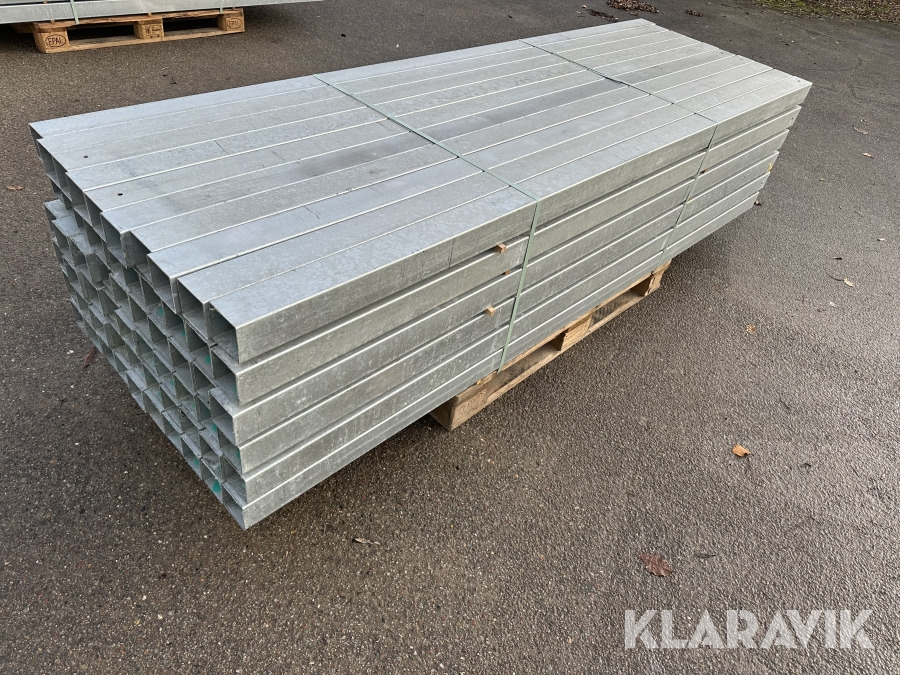 Matériel de chantier Galvaniserede stolper 60 styk - 2,5m lange