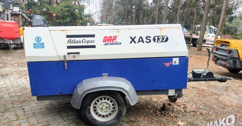 Groupe électrogène Atlas Copco XAS 137