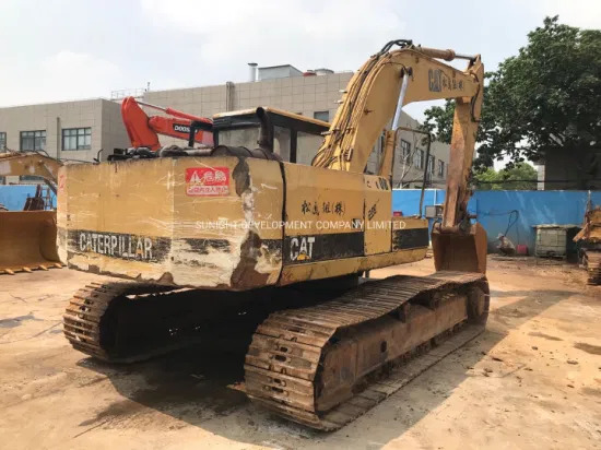 Pelle sur chenille Used Caterpillar Japan Origin E200b Crawler Excavator, 0.7m3 Bucket Cat E200b 320b Excavator