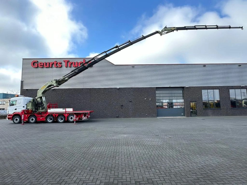 Camion grue, Tracteur routier Scania R480 10X4 TREKKER-BAKWAGEN COMBI + PALFINGER PK