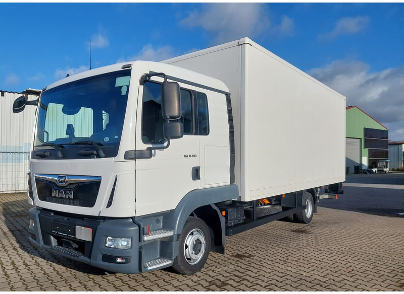 Camion fourgon MAN TGL 8.190 L gFH Koffer LBW AHK (25) TÜV NEU