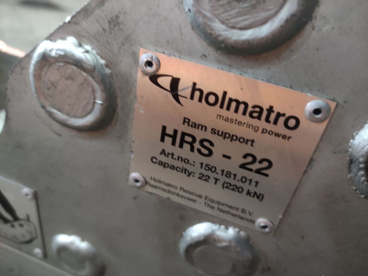 Véhicule de voirie/ Spécial Holmatro CU4035