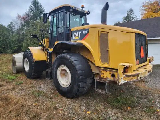 Used Construction Caterpillar 966h Wheeled Loader Cat966h Cat966 Wheel Loader en leasing occasion Used Construction Caterpillar 966h Wheeled Loader Cat966h Cat966 Wheel Loader