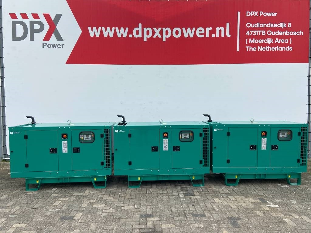 Groupe électrogène neuf Cummins C110D5Q - 110 kVA Generator - DPX-18509