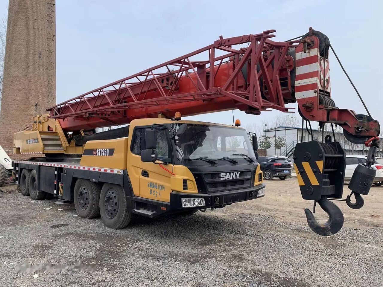 Sany STC750 STC700 STC800 75T 75ton 70ton 70T en leasing occasion Sany STC750 STC700 STC800 75T 75ton 70ton 70T