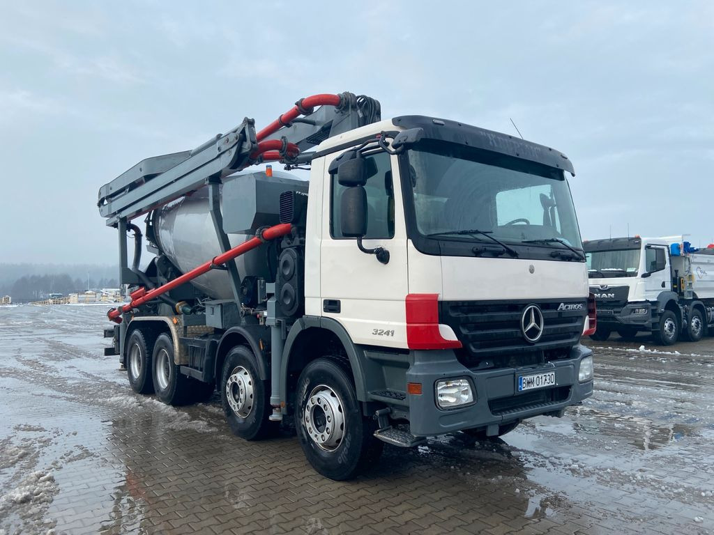 Camion pompe Mercedes-Benz ACTROS 3241 SERMAC 3Z24