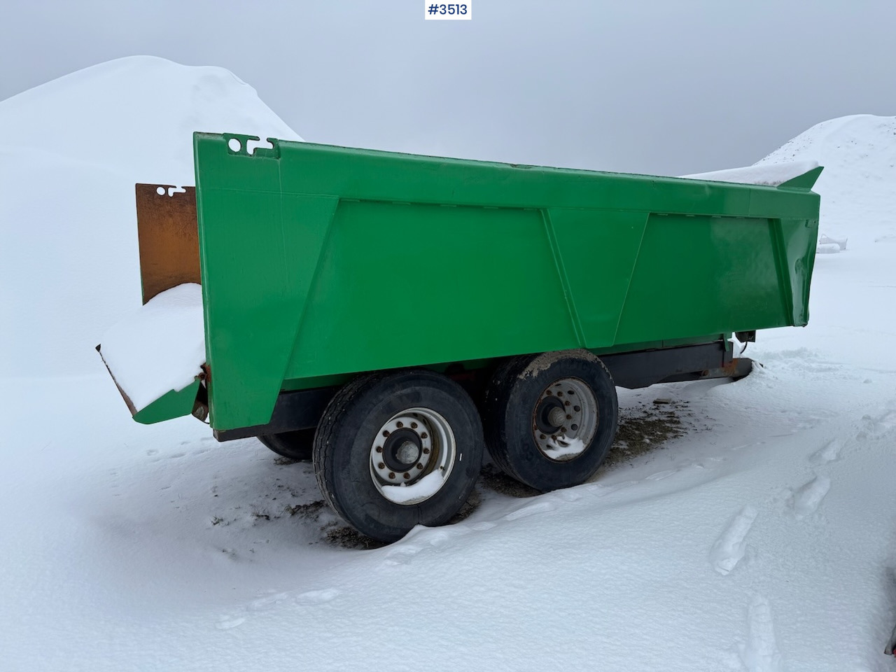 Remorque agricole 2005 Foss Eik 5 150 dump trailer