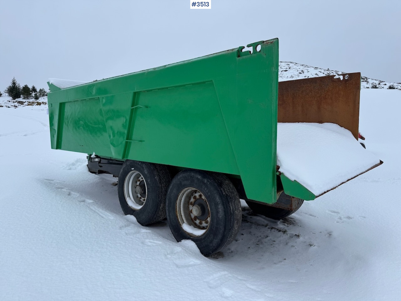 Remorque agricole 2005 Foss Eik 5 150 dump trailer