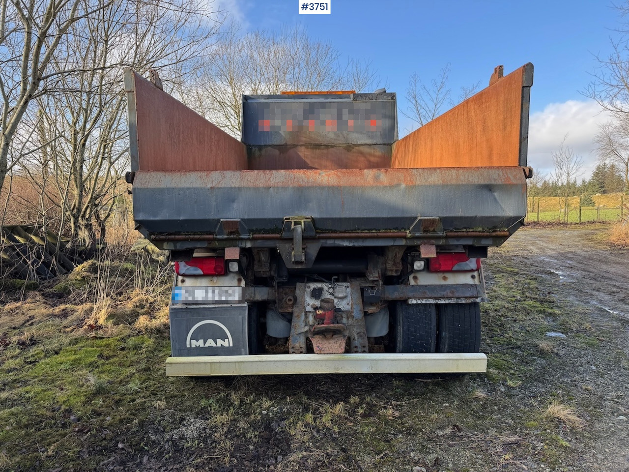 Camion benne 2005 MAN TGA 26.530 6x4 Tipper truck