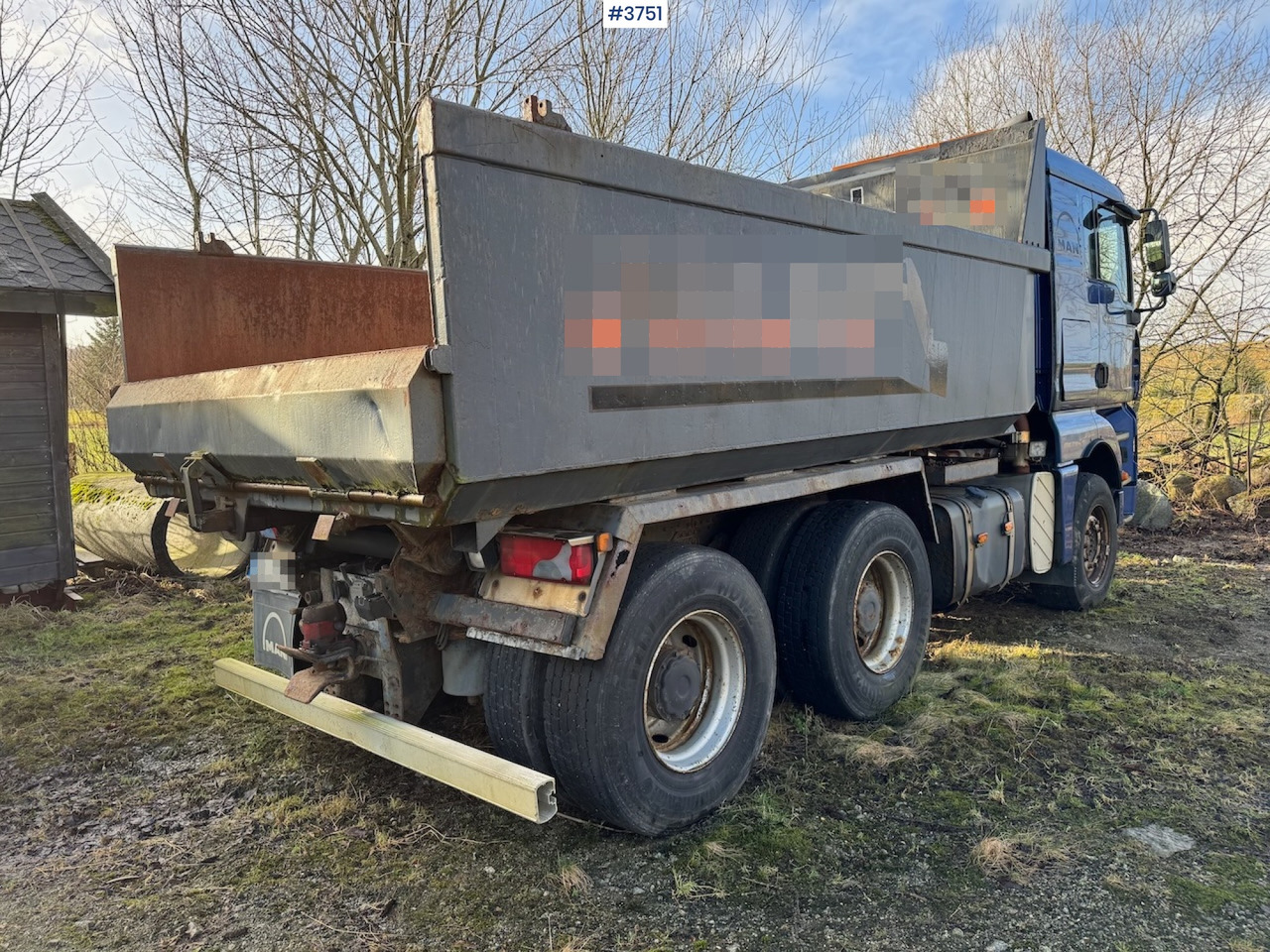 Camion benne 2005 MAN TGA 26.530 6x4 Tipper truck