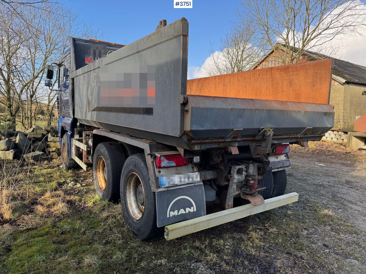 Camion benne 2005 MAN TGA 26.530 6x4 Tipper truck