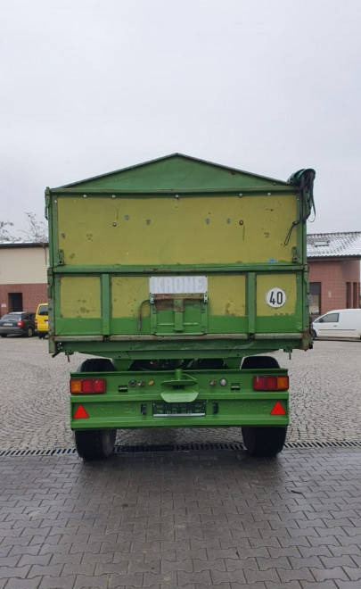 Benne agricole Przyczepa transportowa Krone KRONE DK225 / 16 Przyczepa Krone wywrotka 3 s…