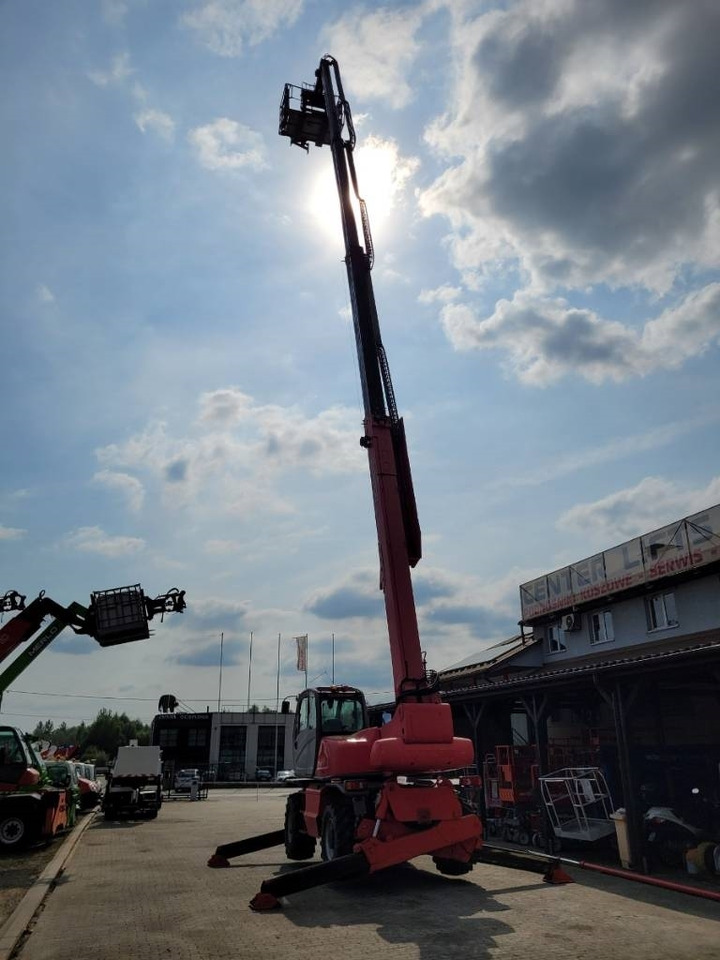 Chariot télescopique Manitou MRT 2540 Privilege - 25 m basket forks telehandler