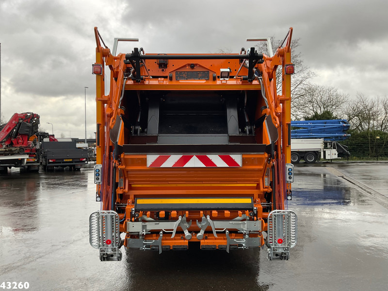 Benne à ordures ménagères Mercedes-Benz Actros 2533 Geesink 23m³ GEC Welvaarts weegsysteem