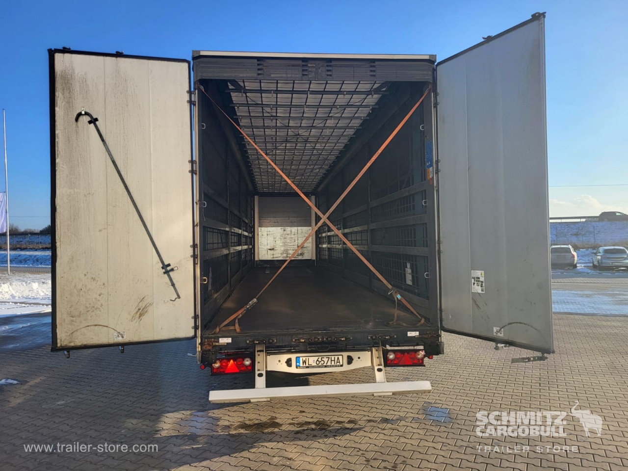 Semi-remorque rideaux coulissants WIELTON Curtainsider Mega