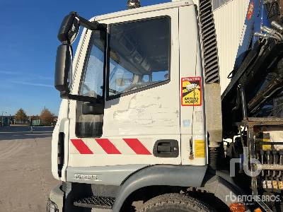 Camion benne, Camion grue IVECO EURO CARGO Camion Benne Avec Grue