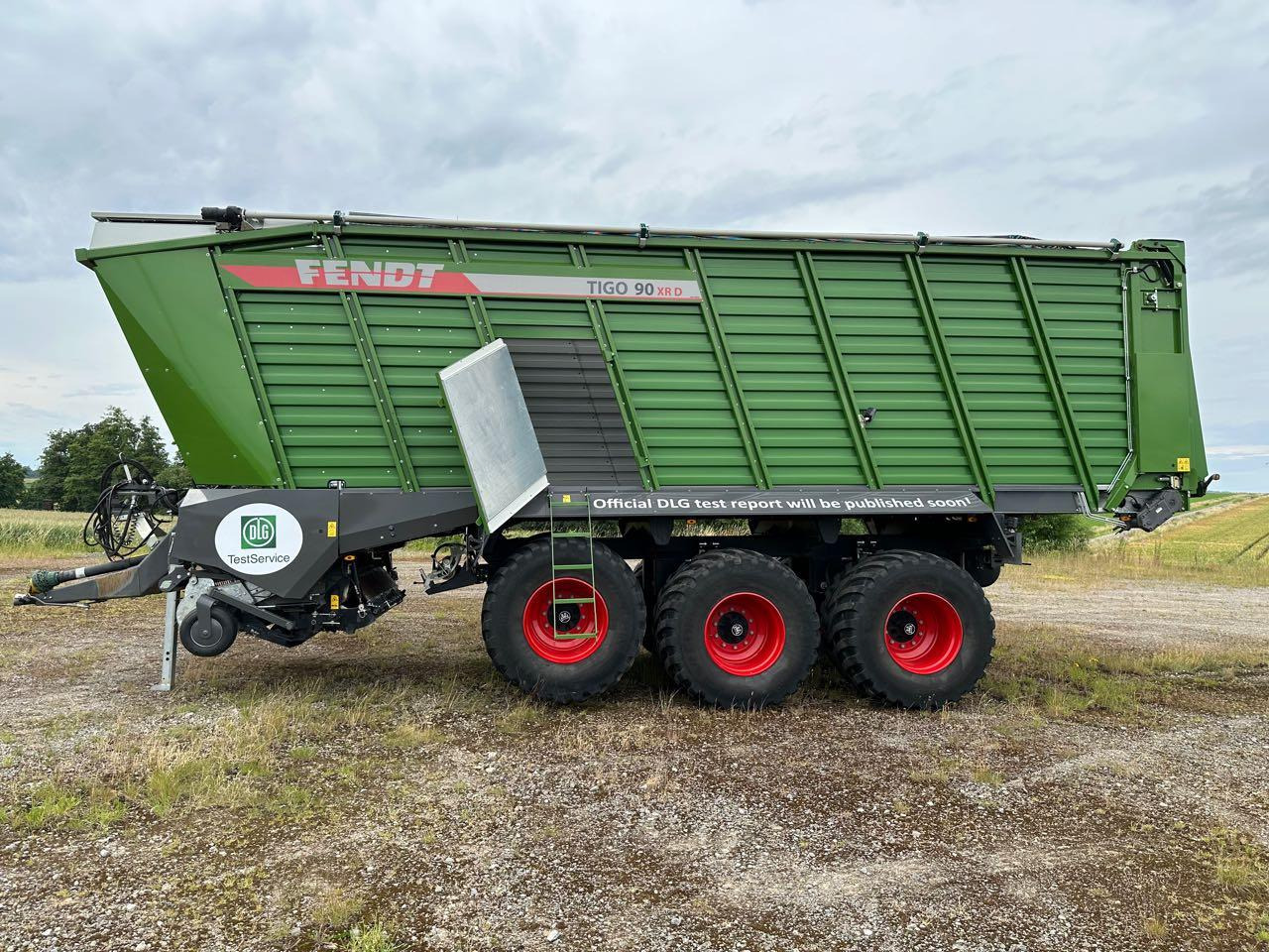 Autochargeuse Fendt TIGO 90 XR D - Ladewagen