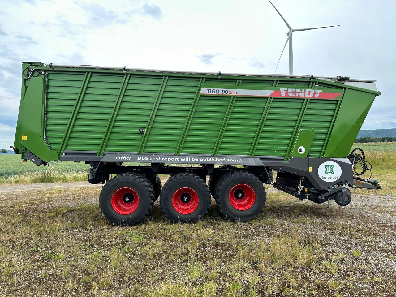 Autochargeuse Fendt TIGO 90 XR D - Ladewagen