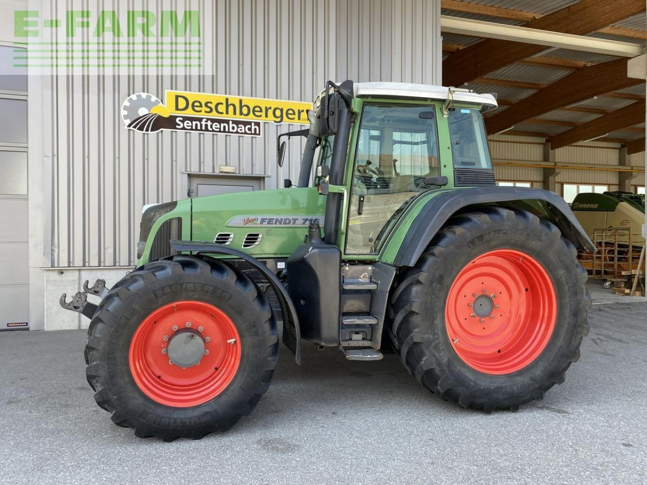 Tracteur agricole Fendt 714 vario