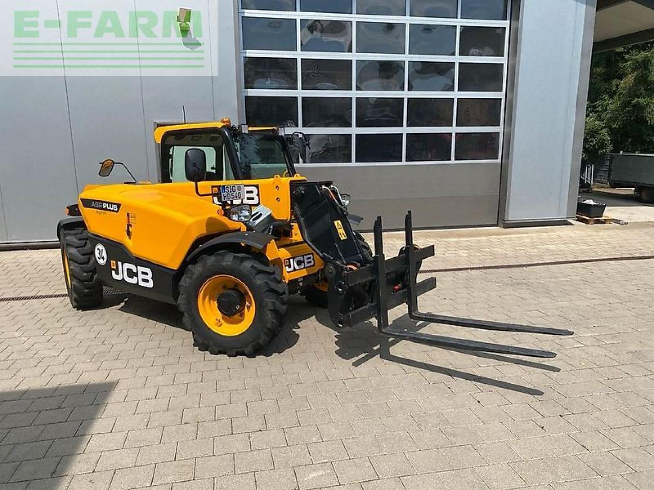 Chariot télescopique JCB 525-60 agri plus teleskoplader kein kramer merlo manitou