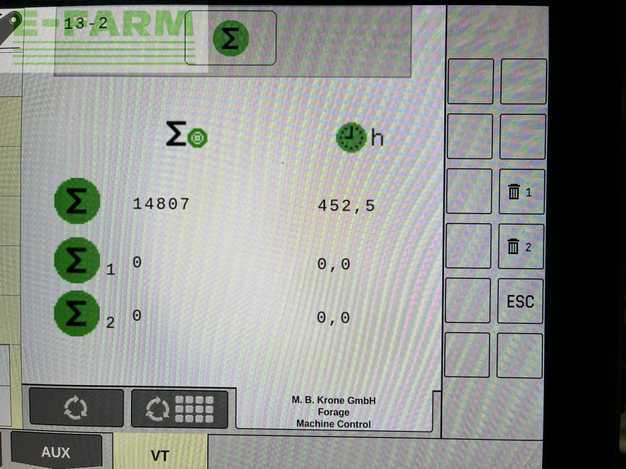 Presse à balles cubiques Krone comprima v 150 xc plus