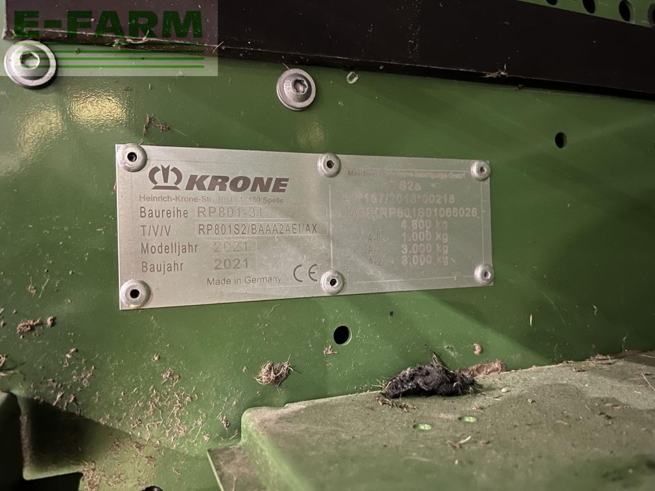 Presse à balles cubiques Krone comprima v 150 xc plus