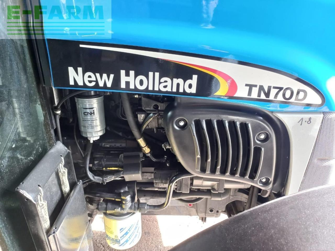 Tracteur agricole New Holland tn-d 70 a D