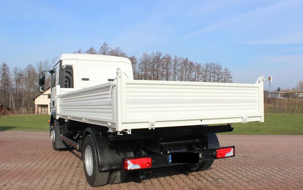 Camion benne MAN TGM 12 250 EURO 6 BLOKADA MOSTU