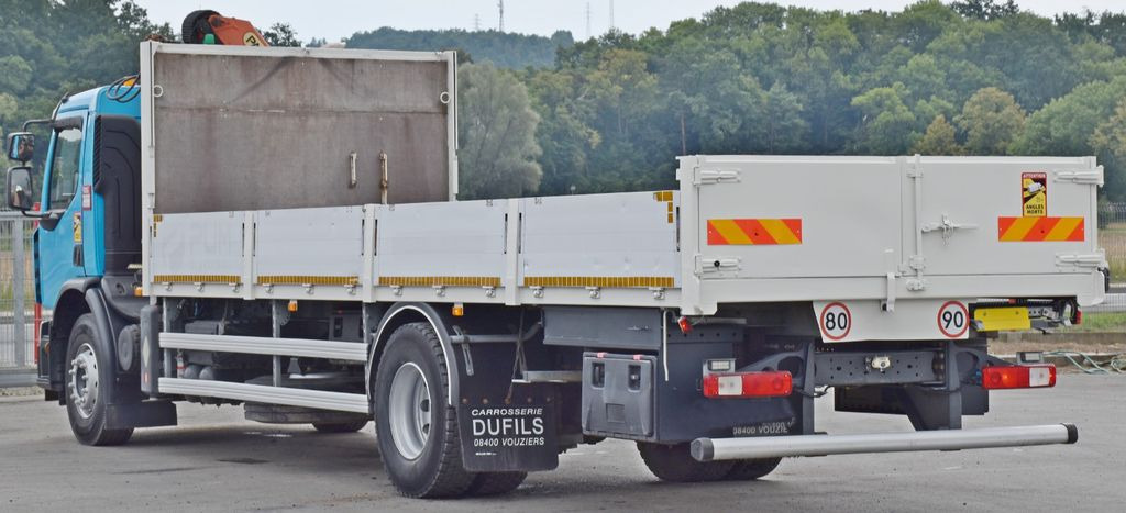 Camion grue, Camion plateau Renault C 320 * PK 12002 EH A + FUNK * TOPZUSTAND