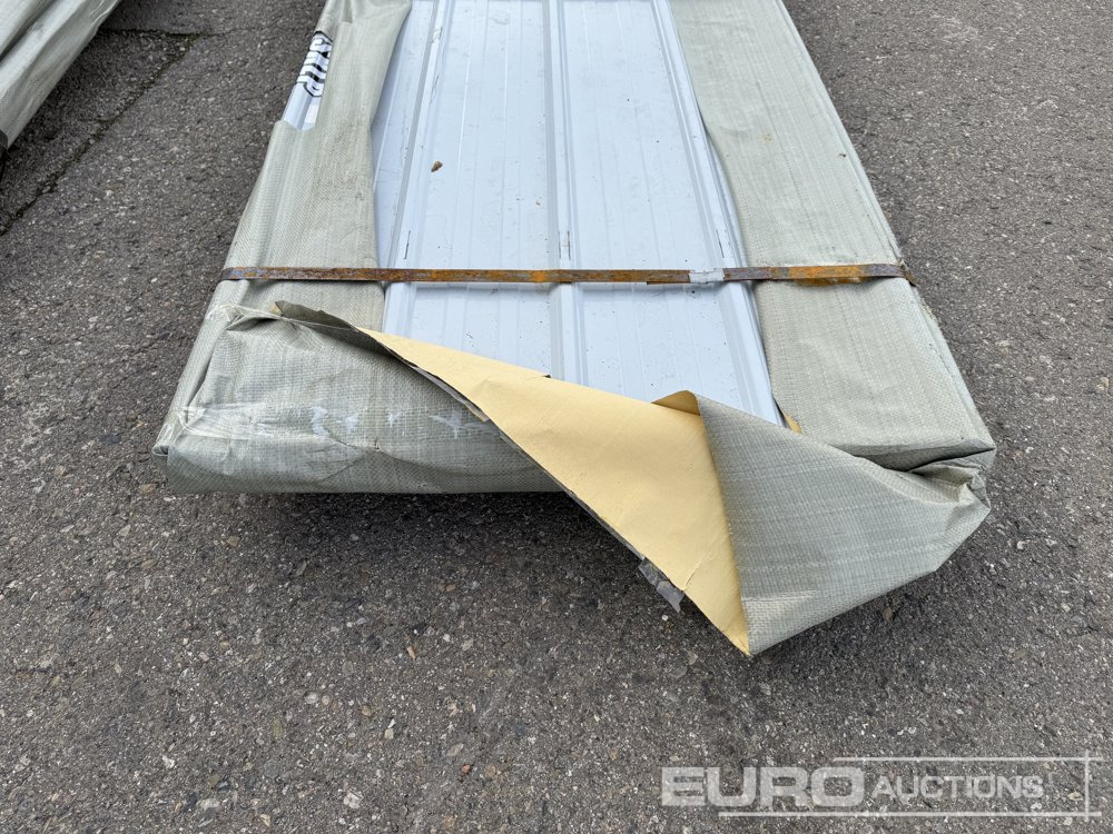 Matériel de chantier Unused SKLP Galvalume Steel Siding Roofing Sheets (100 of)