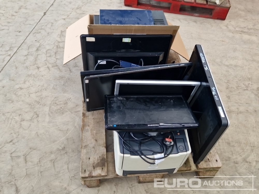 Matériel de chantier Pallet of Monitors & IT Equipmennt